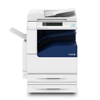 富士施乐 DocuCentre-V C2263CPS 一体机 彩色复印/打印/扫描 双面器 输稿器 两纸盒 碎纸机工作台