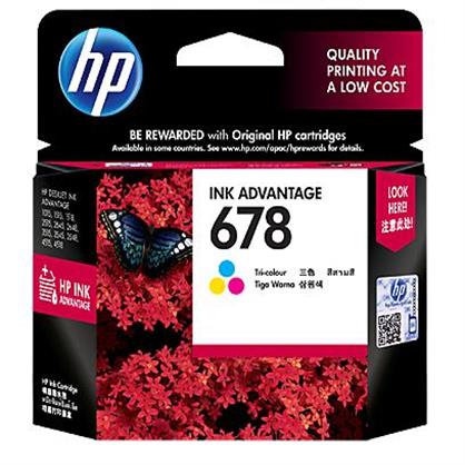 惠普HP 678 号三色墨盒 标准容量（适用： Ink Advantage 2515）