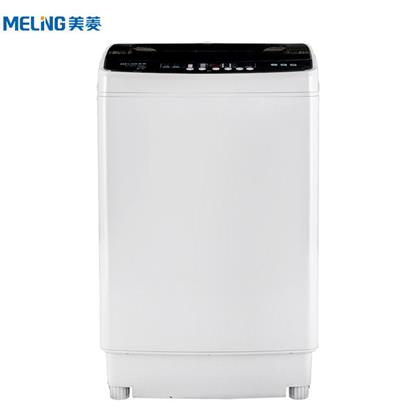 美菱(MELING) XQB90-98E1 9kg大容量全自动波轮洗衣机 节能省水 钢化玻璃盖板(灰)